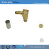 RF Connector MCX Right Angle Male Plug Crimp for Rg316 or Rg174 Cable (MCX-JW-C-1.5 lengthened)