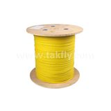 Single Mode G652D Flat Type 12 Cores MPO Cable