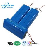18650 14.8V/6.6ah Lithium Ion Battery for LED Light