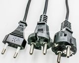 VDE Approved PVC Insulated Power Cable with 16A 250V Electric Schuko Plug to IEC C5 Female Power Plug