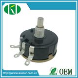 Wx050 1k Ohm 5W Watt 6mm Round Shaft Wire Wound Potentiometer