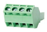 Pluggable Terminal Block Connector with 5.08mm Pitch