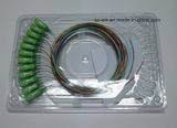 Optical Fiber for Sc/APC 12 Coloured Fiber Optic Pigtail (2m)