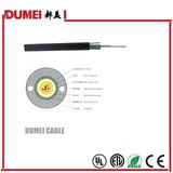 2 Cores (Multi-Mode Fiber) GYXTW Outdoor Center Tube Type Optical Fiber Cable for Network