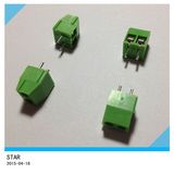 3.5mm Pitch 2 Pin 2 Way Straight Pin PCB Screw Terminal Block Connector