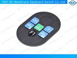 Hard Silicone Touch Keys with PCBA and Metal Dome