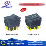 Kcd4-205A O I Mark Switch Series Switch/ Dpdt Rocker Switch