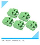 Pin 5.08mm Pitch PCB Mount Screw Terminal Block 10A