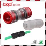 Fiber Optical Quick Push Fit Connector for FTTH 12/8mm
