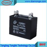 AC Ceiling Fan Motor Capacitor of Cbb61 450V 1.5UF