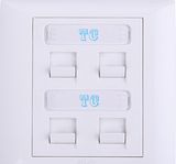 High Quality 4-Digit Flat Faceplate