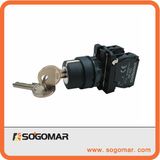 Xb5 Cabinet Panel Push Button Switch with Key Sp-5AG33