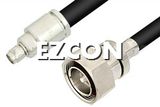 SMA Male to 7/16 DIN Male RF Test Cable Assembly