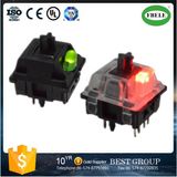 Illuminated Screwed Dual Color Momentary Stainless Steel Push Button Switch