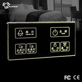 Electronic Soft Press Wallswitch Smart Switch for Hotels