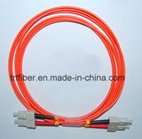 Sc-Sc mm 50/125 Duplex 2.0mm 2m Fiber Optic Patch Cord Cable
