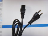 Two Pins Power Cord for German & Other European Countries (YS-3+YS-65)