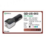 USB QC 3.0 Quick Car Charger for Mobile Phone