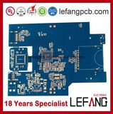 Blue Ink Video Monitor PCB Printed Circuit