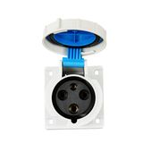 Industrial Flange Panel Mounting Appliance Socket Outlet