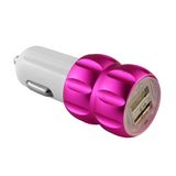Dual USB 2 Port Car Charger Adapter for Smartphone Dual Car Charger