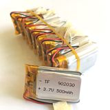 3.7V 500mAh 502540 Rechargeable Battery for Camera Video Game Toys