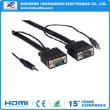 2016 VGA to VGA Cable with 3.5mm Audio Jack