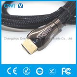 HDMI 19 Pin Plug-Plug Cable for HDTV Brading and Metal Plug