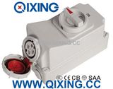 16A 4p Redwaterproof Switch and Socket