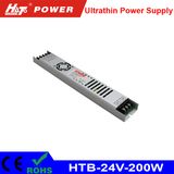 24V 8A LED Ultra-Thin Power Supply with Ce RoHS Htb-Series