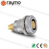 Circular Electrical Panel Mounted Receptacles Connector of Lemos