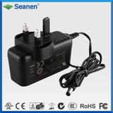 Black 18W AC 18V 1A BS DC Power Adapter for Switching