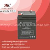 Sealed Free Maintenance Lead Acid Rechargeable SLA Battery 6V 5ah