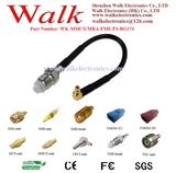 MMCX Male Angle Fme Female Rg174 Cable, MMCX Fme Cable, GSM Antenna Cable