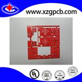 Multilayer Printed Circuit Board with Red Mask and Lead-Free HASL
