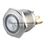22mm Micro Trip Stainless Steel Momentary Normal Open Metal Switch
