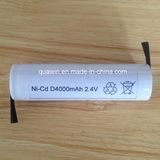 NiCd D4000 2.4V 4000mAh Rechargeable Battery