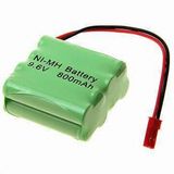 9.6V AA Ni-MH 800mAh Battery