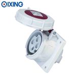 Qixing High-End Industrial Panel Mounted Straight Socket 400V 16A 4p 6h IP67