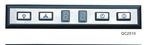Range Hood Control Switch with Push Button, 2digital Display Separate
