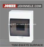 TSM Series 6ways Surface Distribution Board Box