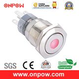 Onpow 19mm Push Button Switch (LAS1-AGQ-11D/G/12V/N, CE, UL, CCC, RoHS)