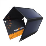 21W Sunpower Flexible Foldable Solar Mobile Phone Laptop Charger Hand Bag