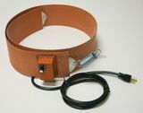 Silicone Rubber Heater Element for Oil Drum Heating with Mechanical Thermostat