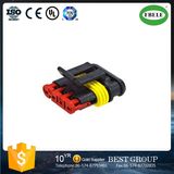 4 Pin Female Wire Connection Terminal 1.5 PBT Auto Connector