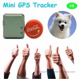 Newest Mini Pet GPS Tracker with GPS+Lbs+Agps (V8)