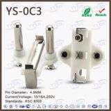 Yysr Brand 250V Korea Two Pin Power Plug