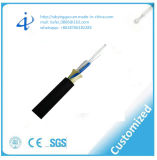 Halogen Free Jacket Single Layer ADSS Fiber Optic Cable with Low Smoke