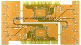 Gold Finger and Impedance PCB with Yellow Solder Mask