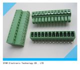 12 Pin 3.81mm Green Angle Pluggable Screw Terminal Block Connector